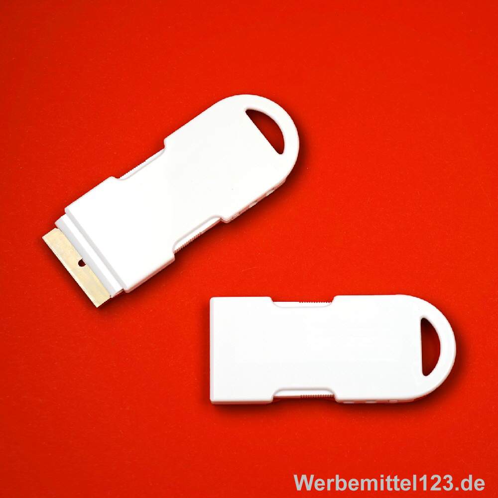 Bedruckte Messer-Schaber