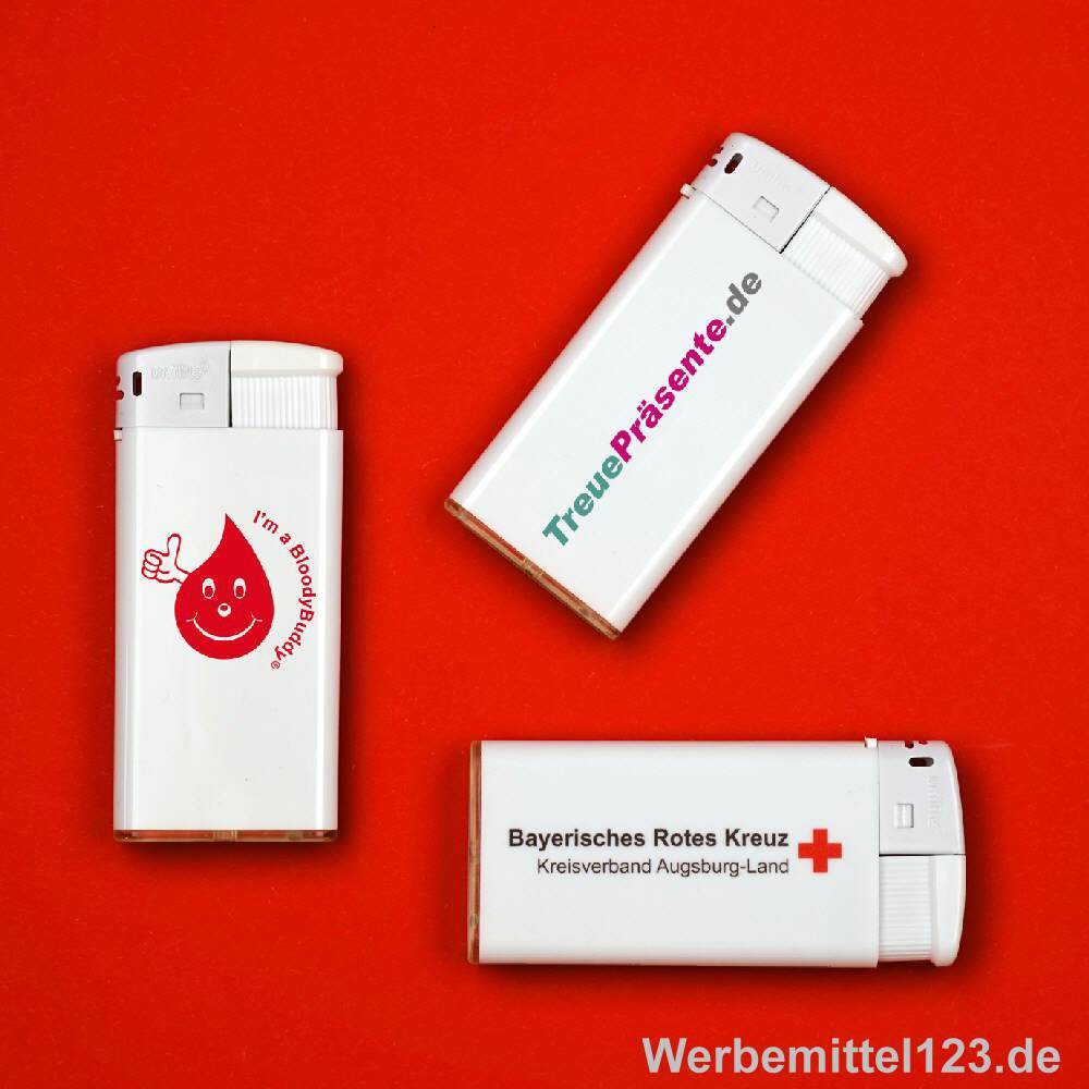 Bedruckte Feuerzeuge